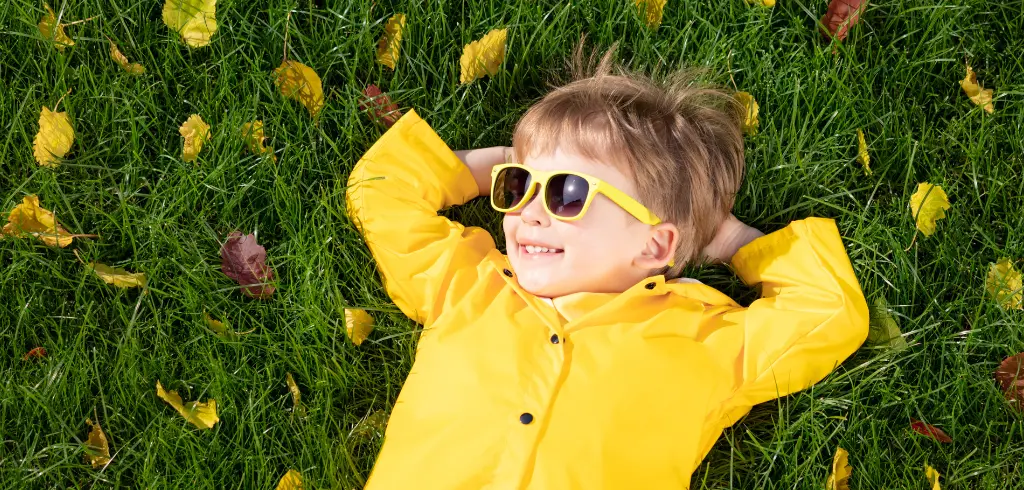 Relaxed Young Child